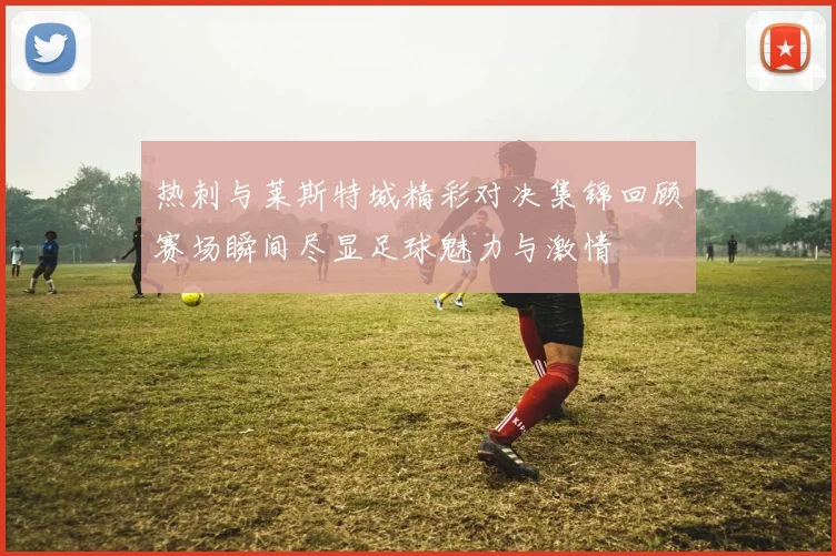 热刺与莱斯特城精彩对决集锦回顾赛场瞬间尽显足球魅力与激情